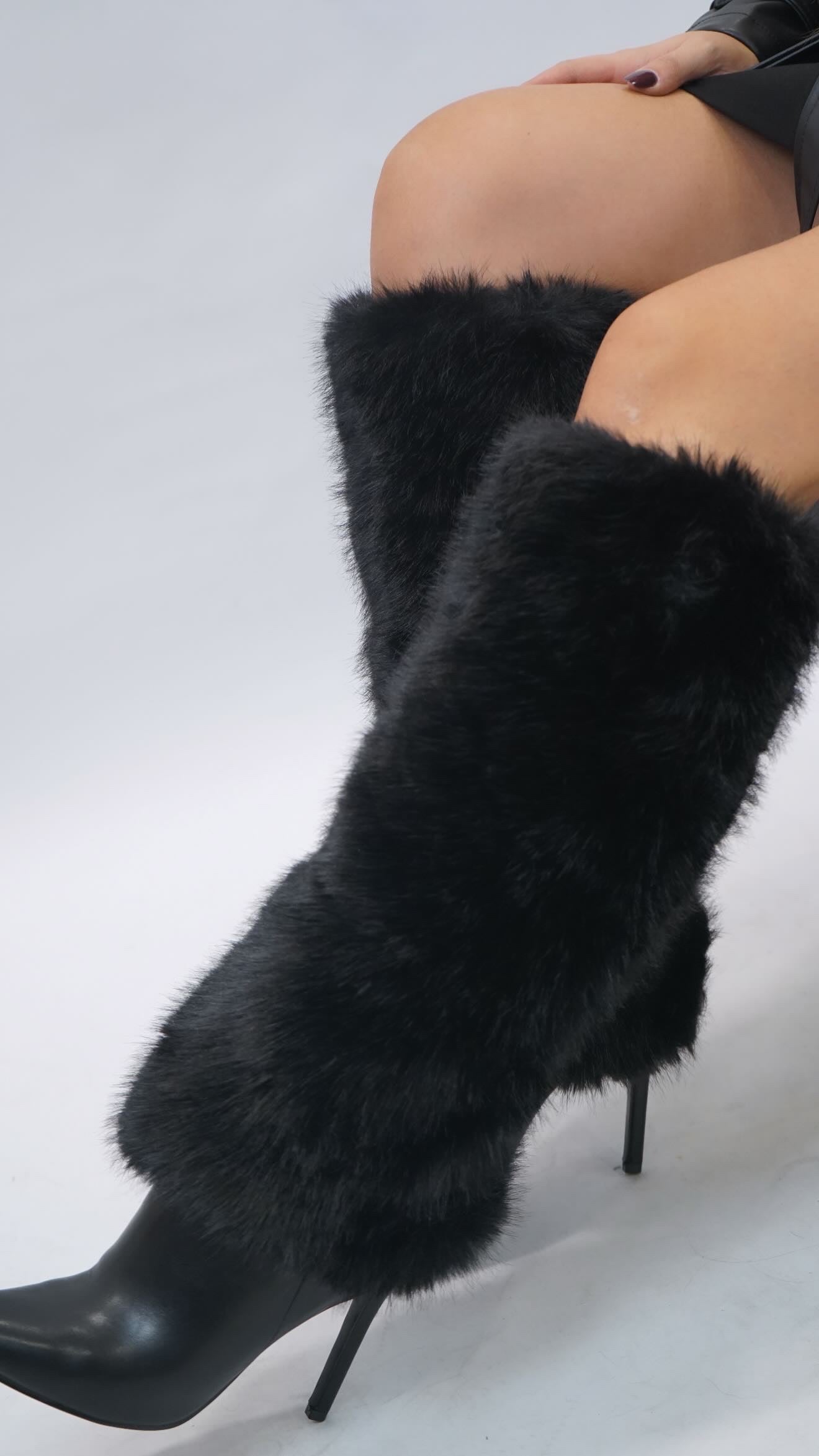 stivale flurry con pellicciotto