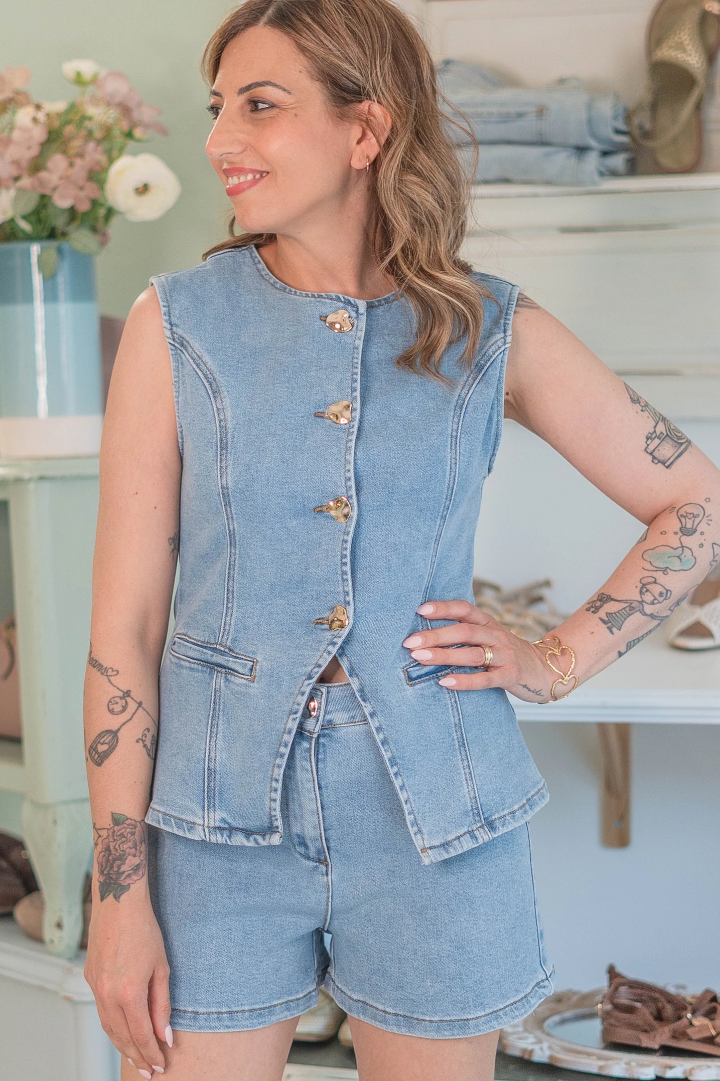 coordinato giorgia denim