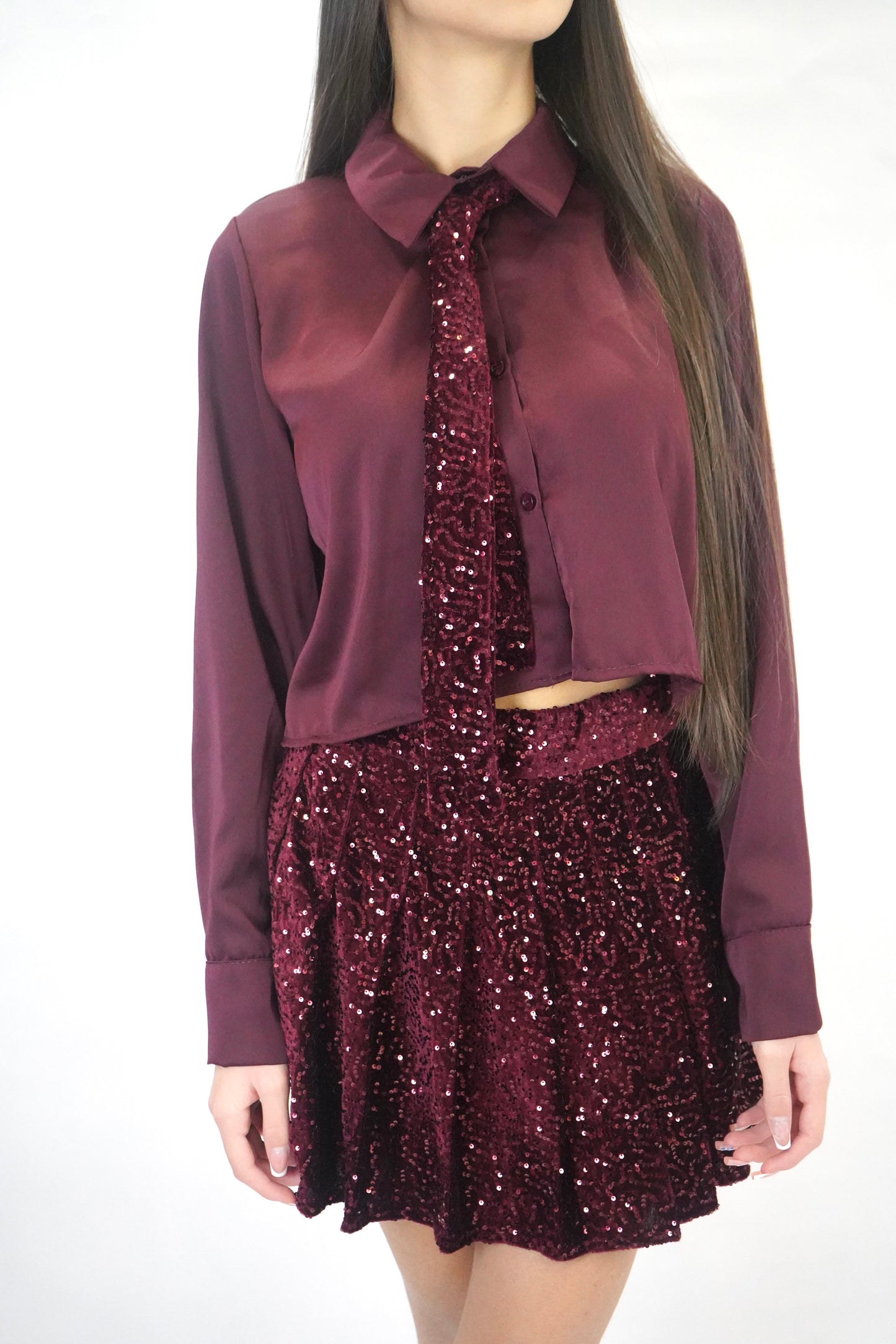 skirt fiesta paillets