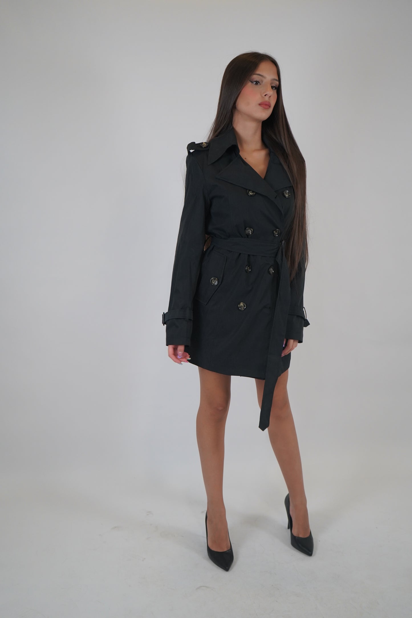 Trench Midi Brevé black