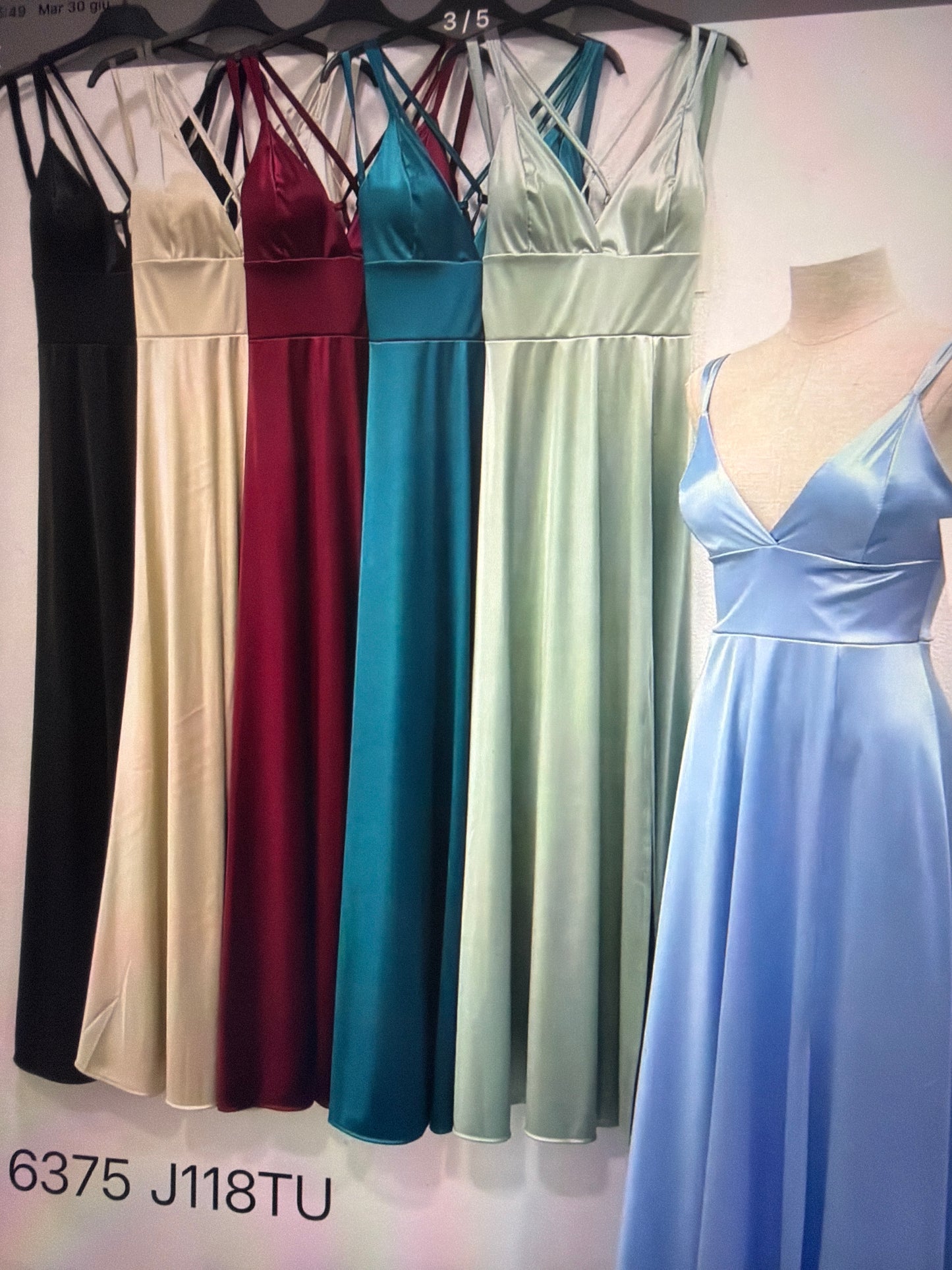 dress lungo cerimony