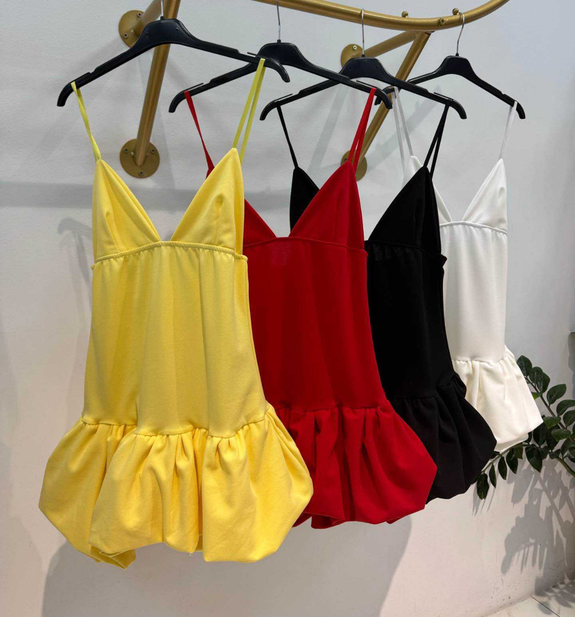 Mini dress ballon