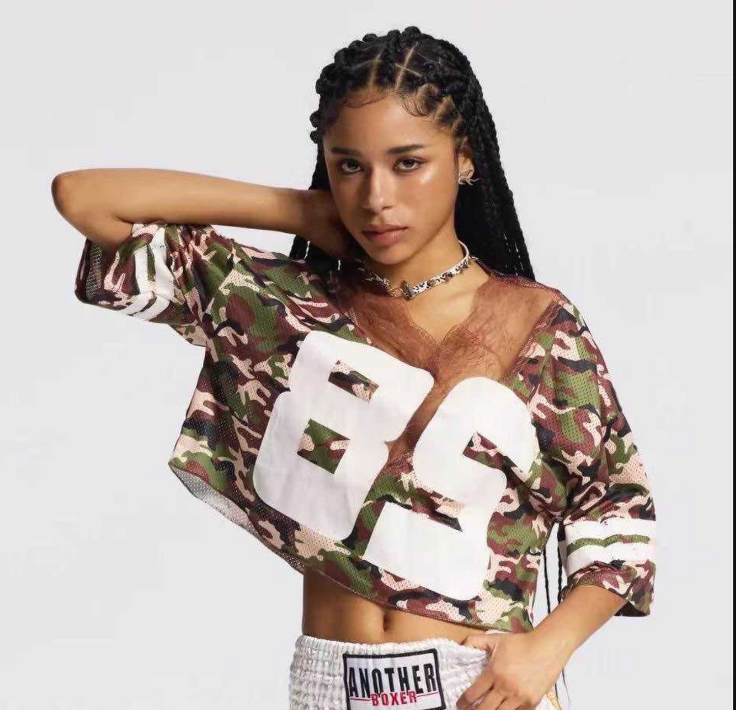 My secrets - T-shirt sport military 85