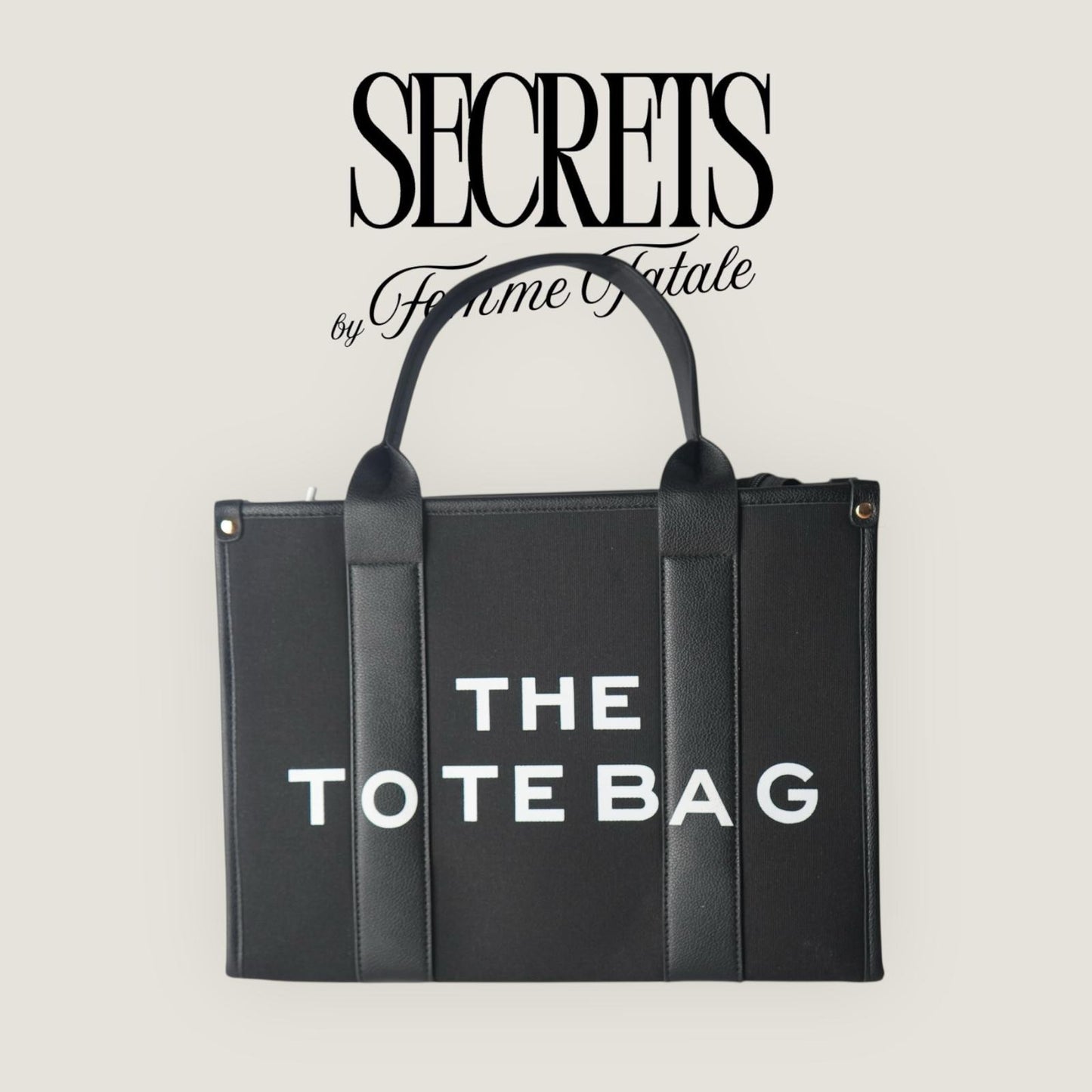 My secrets BAG - The tote bag Big black