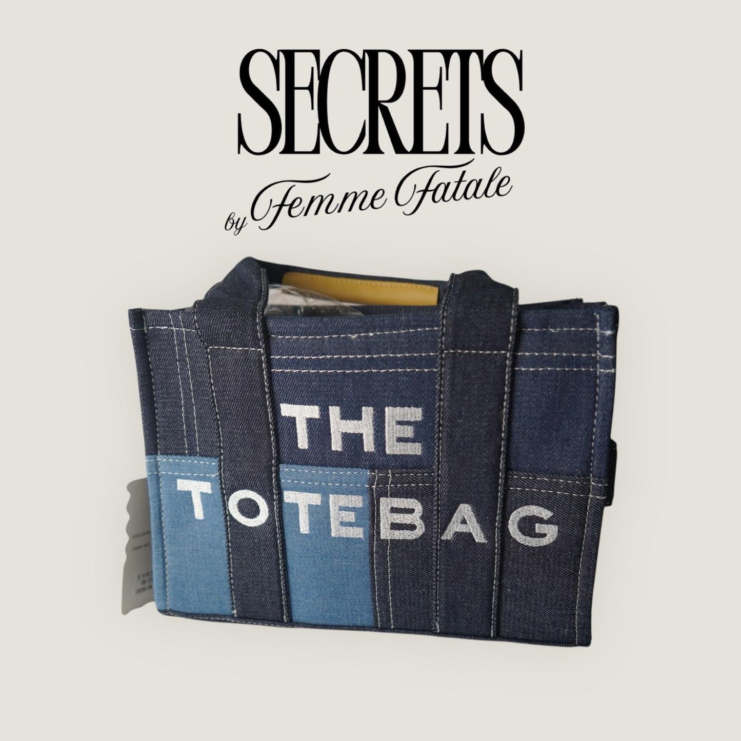 My secrets BAG - The tote bag BIG denim