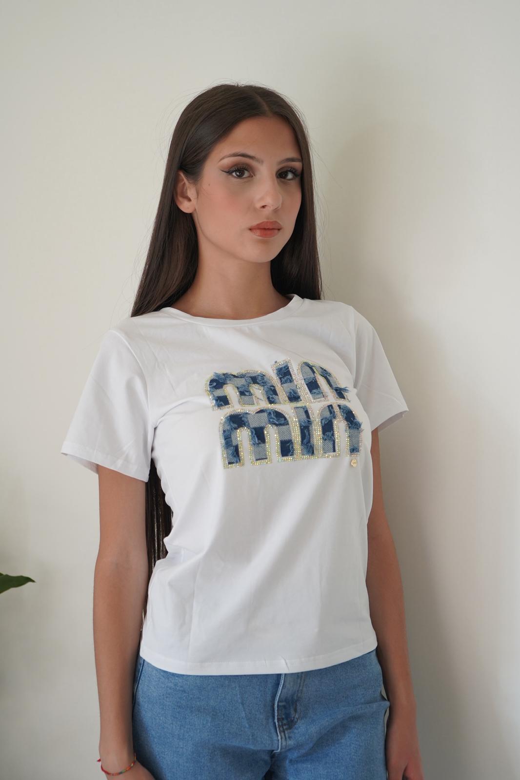 My Secrets - T-shirt MIU MIU DENIM