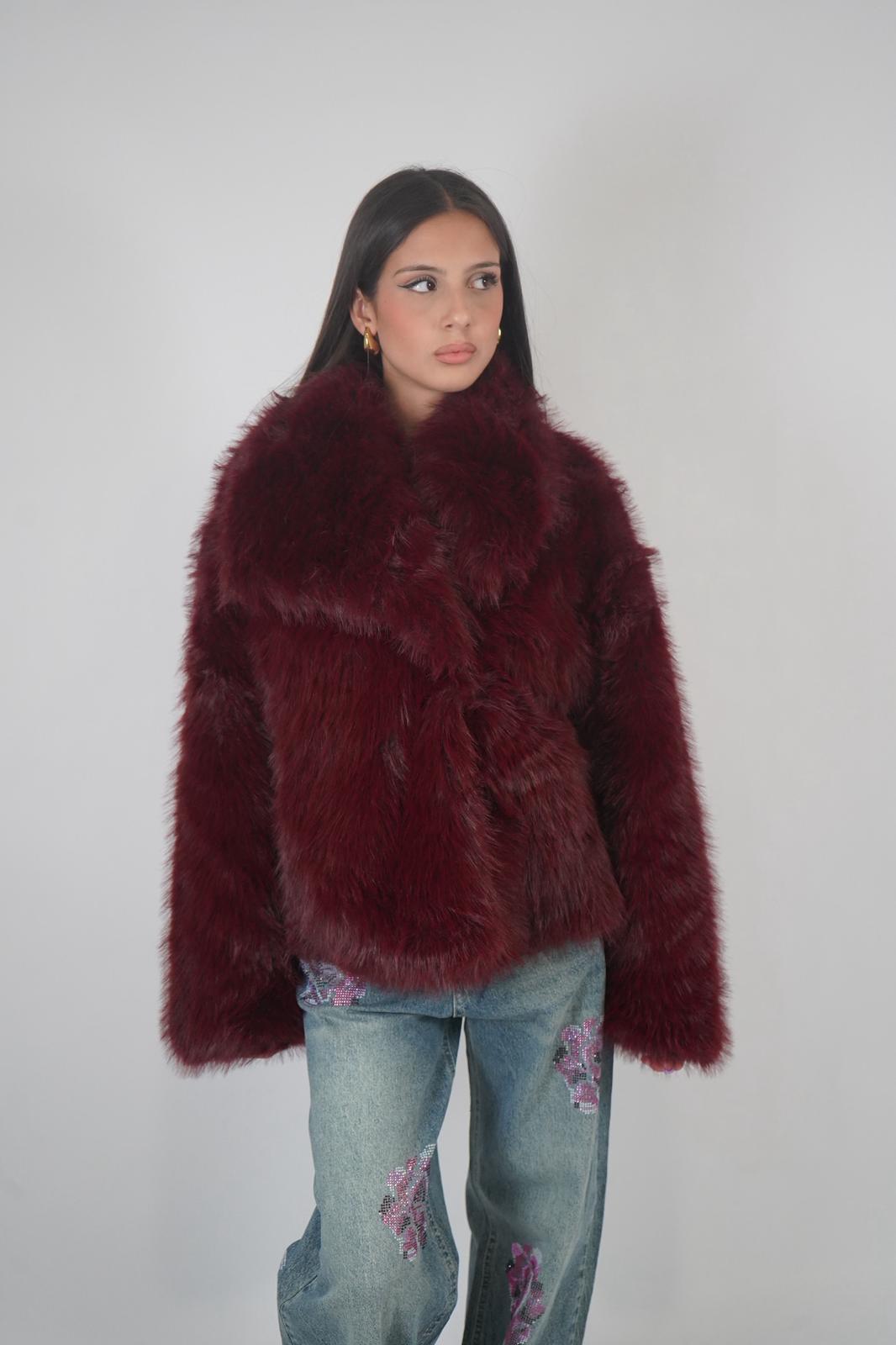 Pelliccia Lys bordeaux
