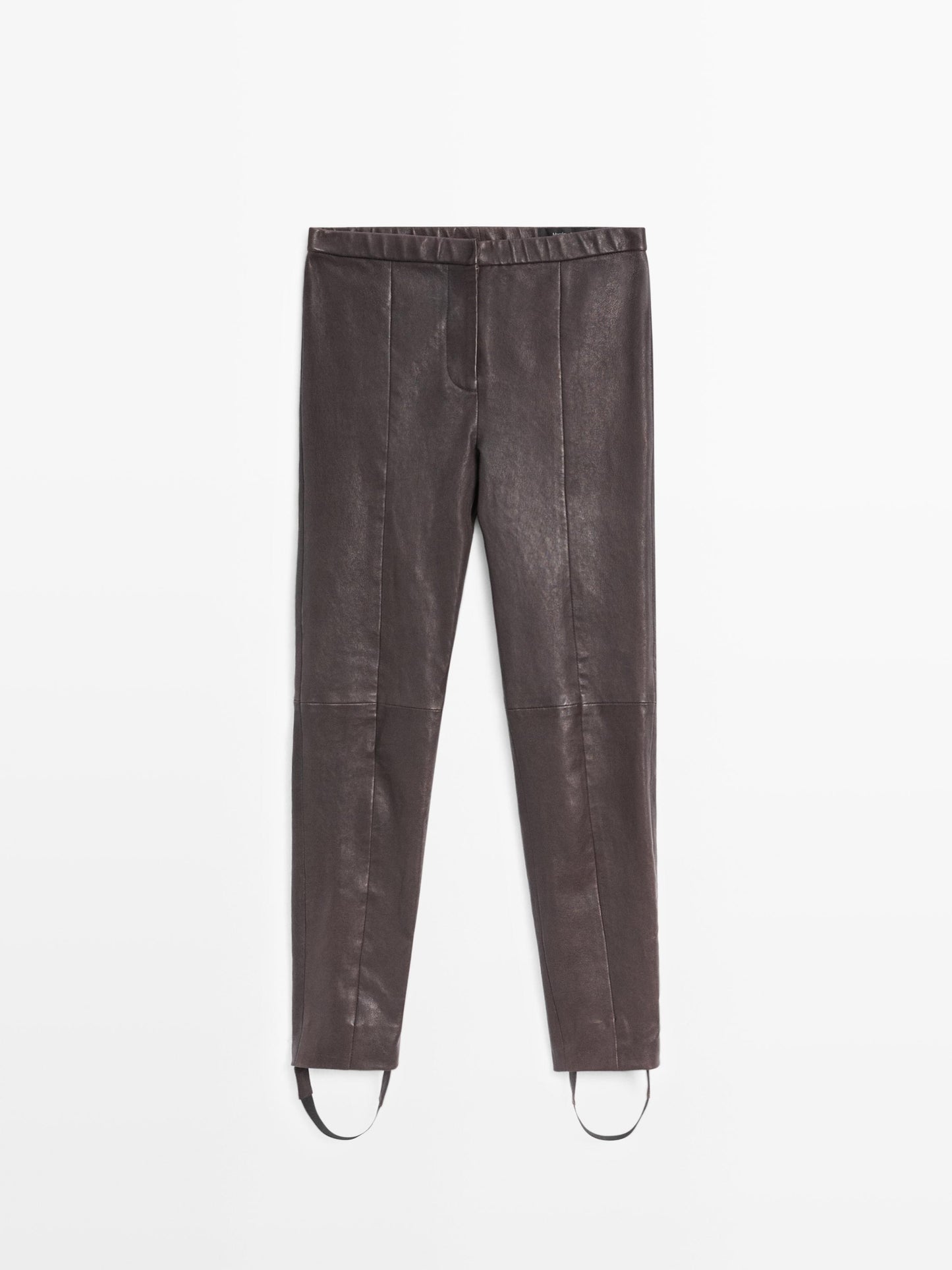 leggins in pelle