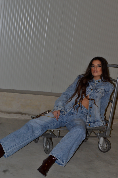 Coordinato denim kora