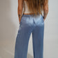 Pantalone raso shiny