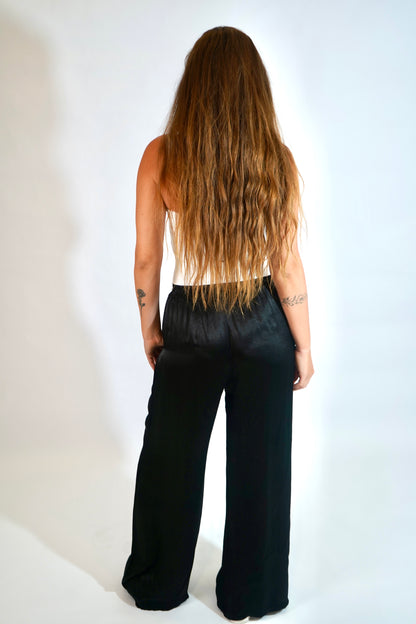 Pantalone raso shiny