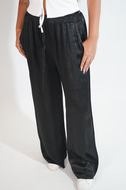 Pantalone raso shiny