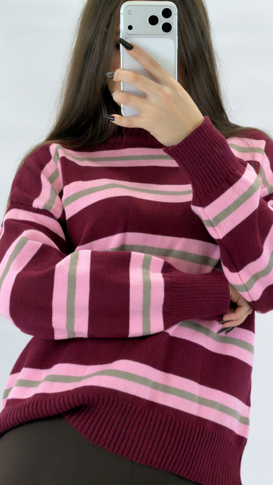 maglione double line