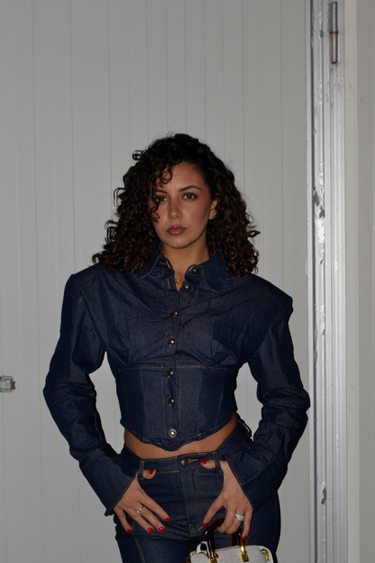 Coordinato denim moon