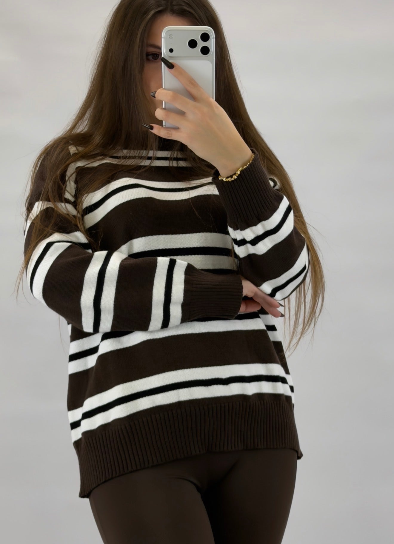 maglione double line