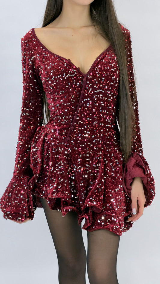 Dress irina paillettes