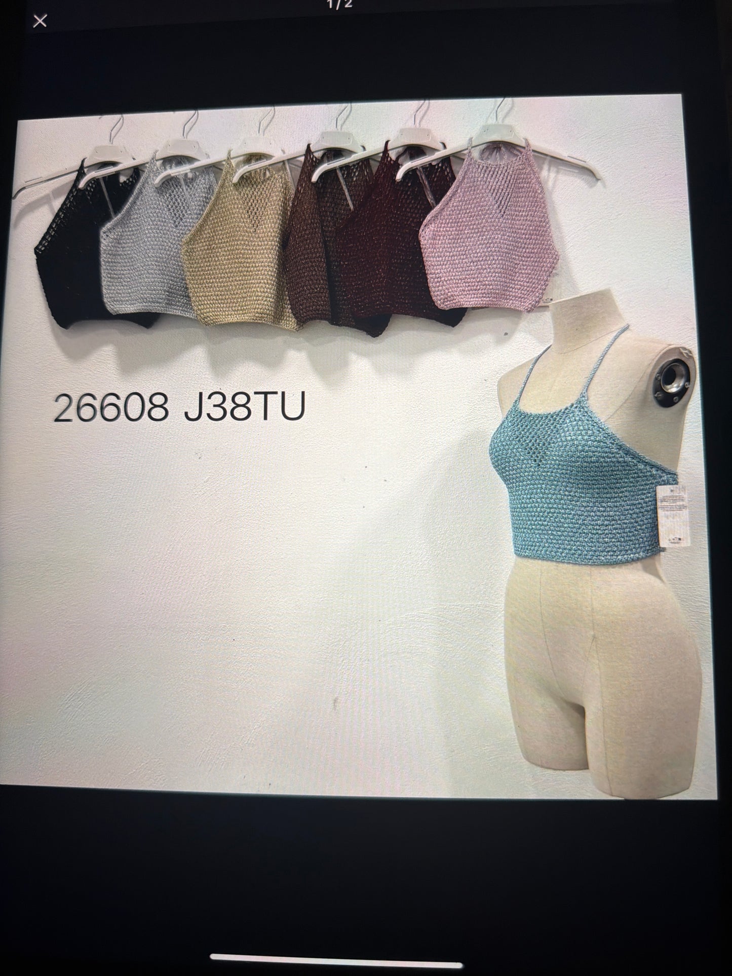 top crochet giada