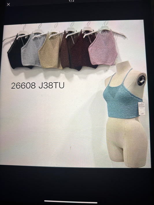 Top crochet giada