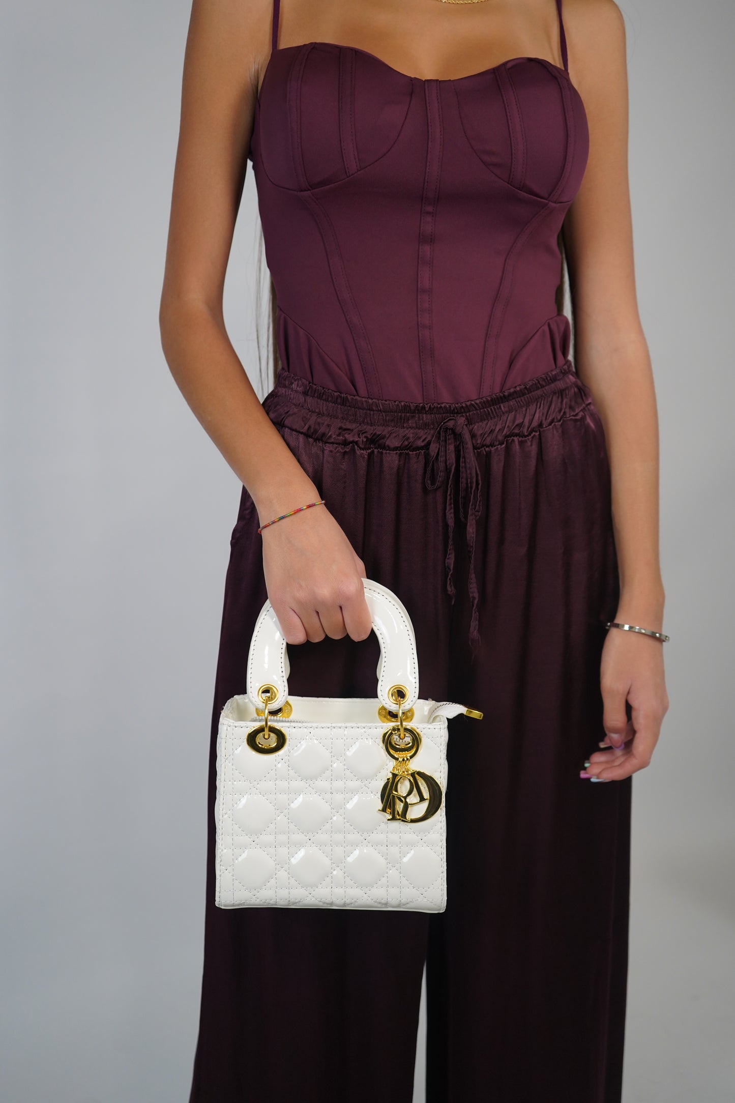 pantalone raso shiny