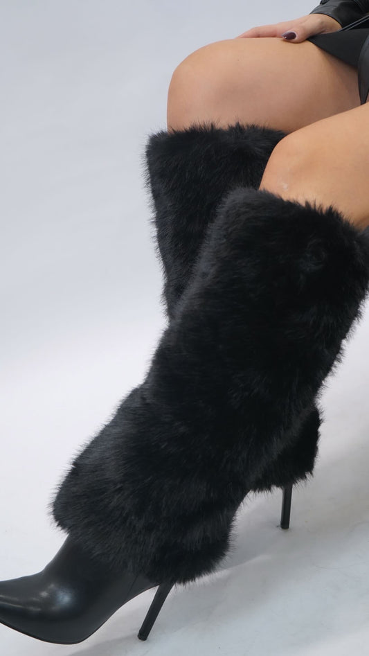 Stivale flurry con pellicciotto