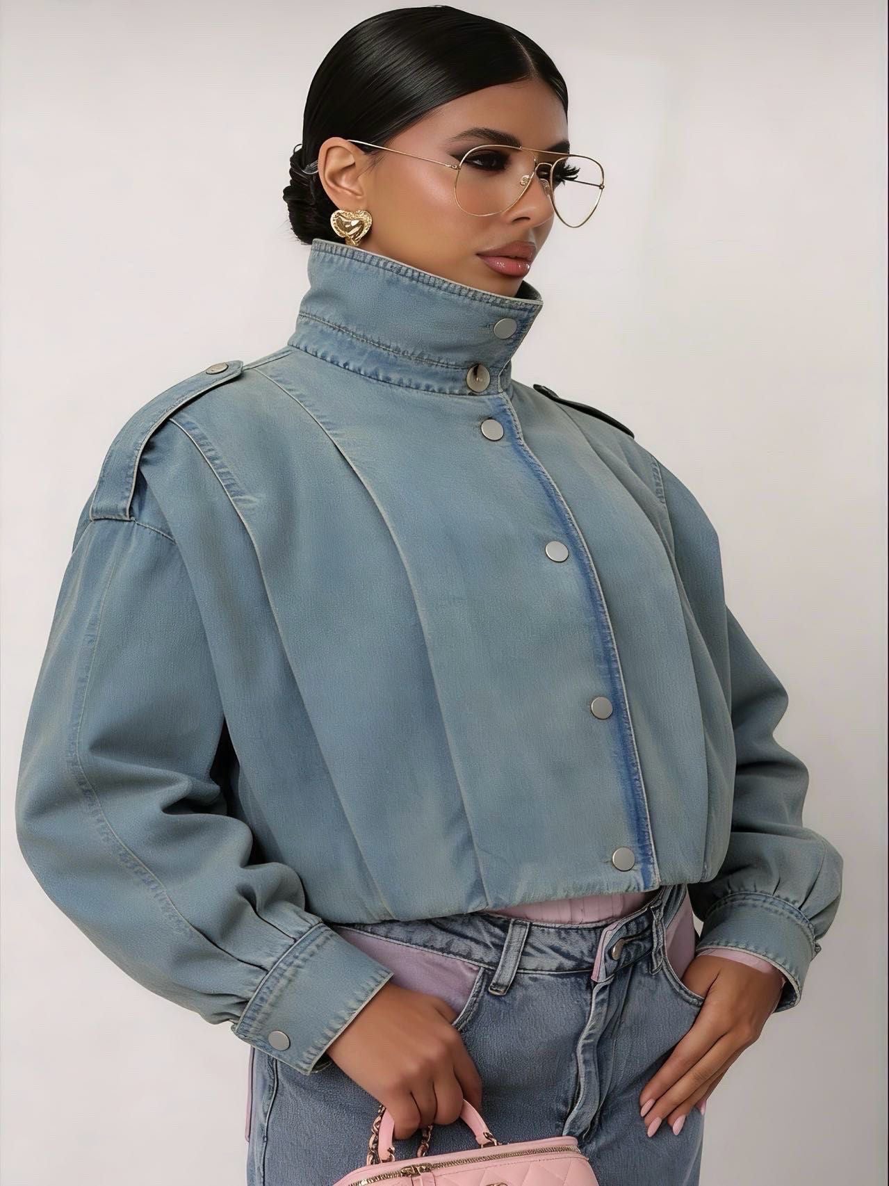 giubbino cecilia in denim