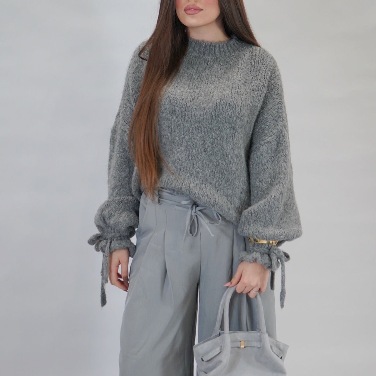 maglione fiocco color