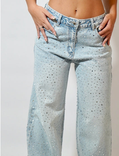 My secrets - jeans denim big diamond