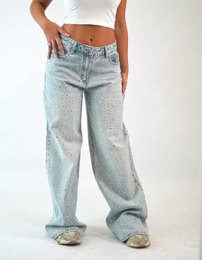 My secrets - jeans denim big diamond