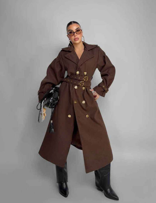 cappotto double belt