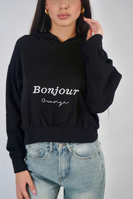 Felpa Bonjour