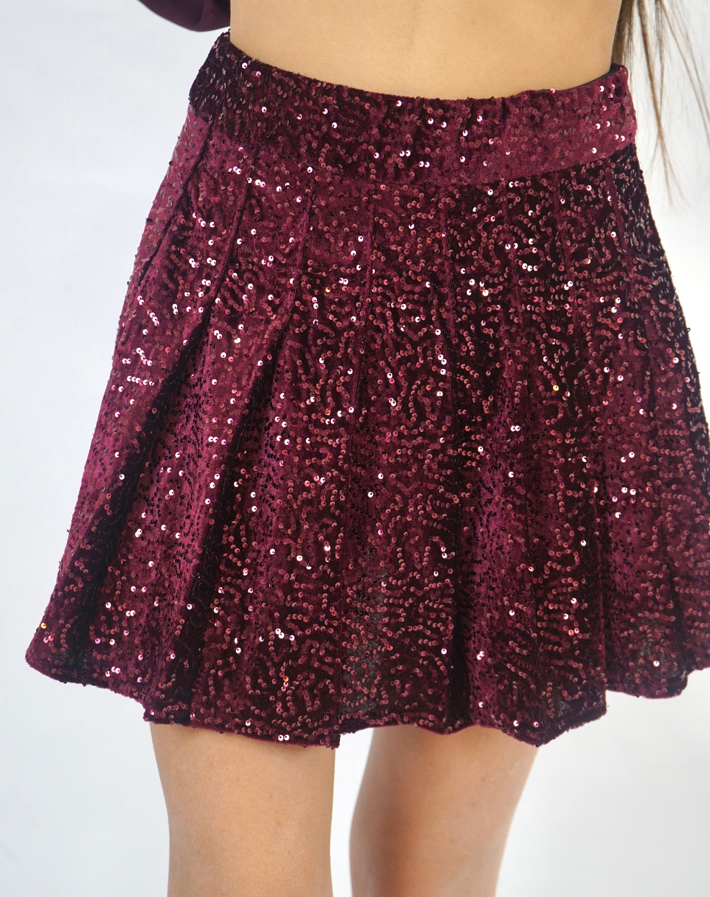 skirt fiesta paillets