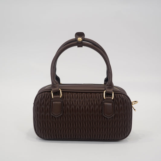 bag mini miu brown