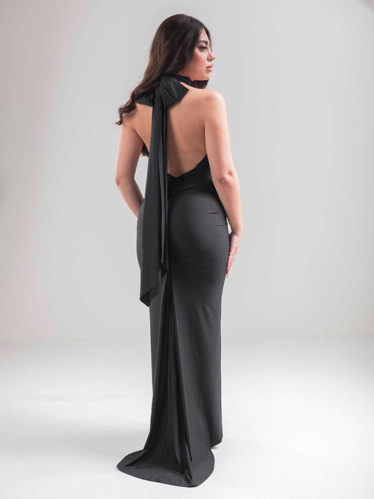 Abito lungo pry black