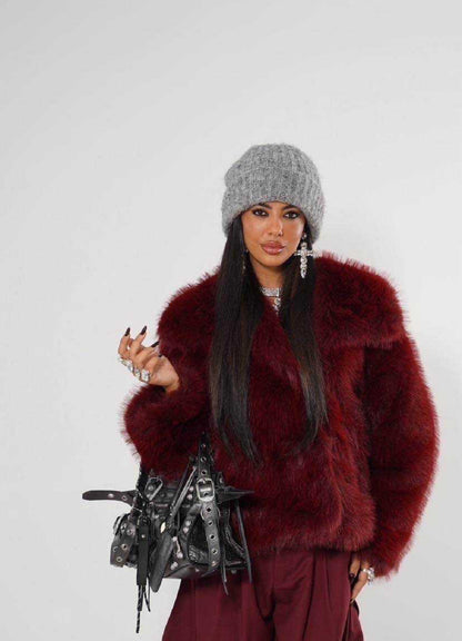 Pelliccia Lys bordeaux