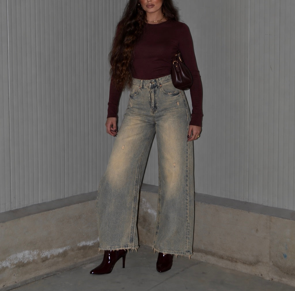 jeans sand