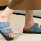 My secrets shoes - Sandali birkenstock style Denim