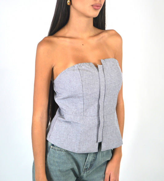 Top Ameliè Grey