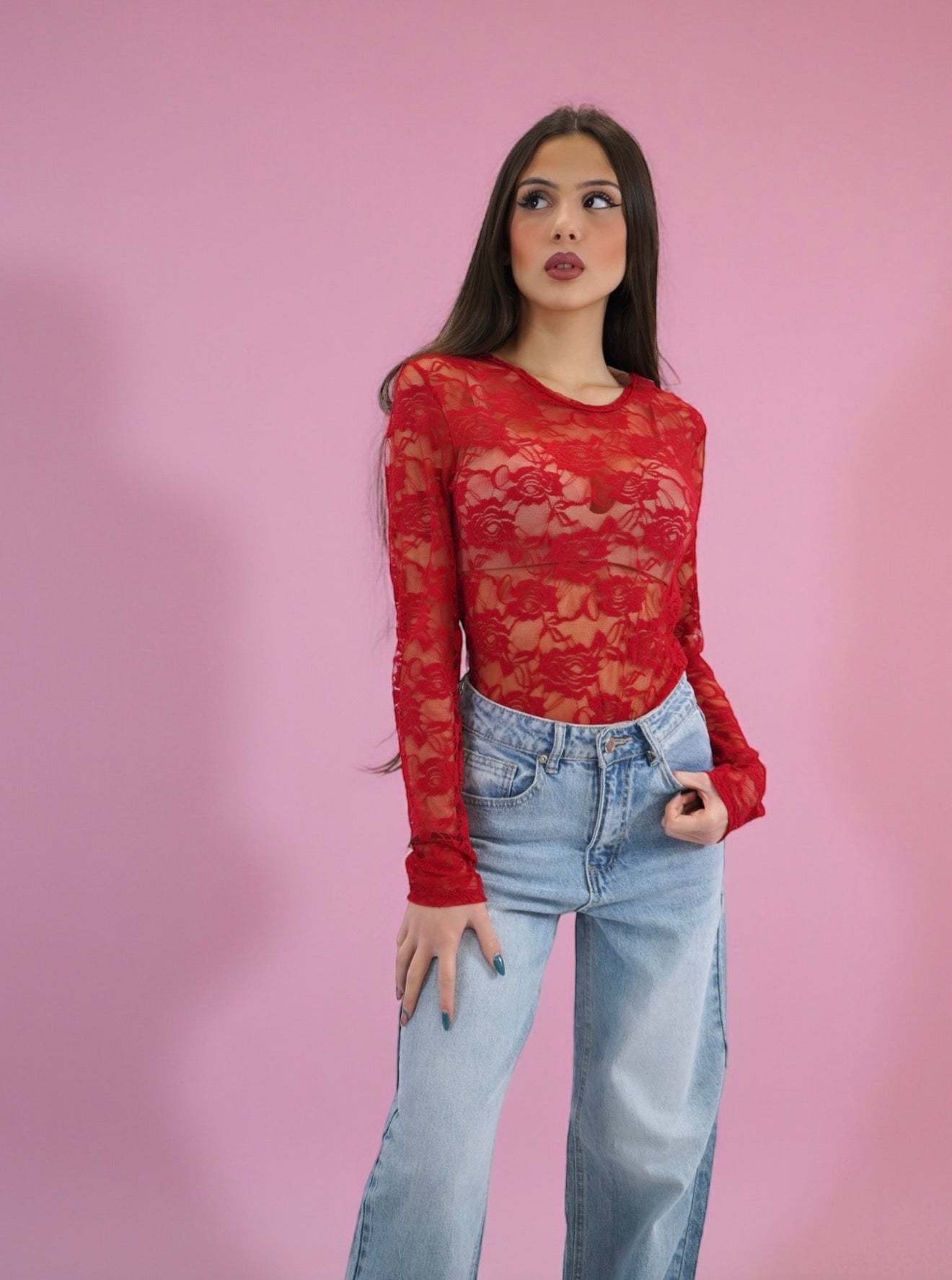 maglia cruella pizzo