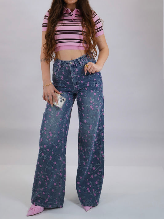 Jeans april pink