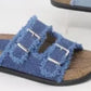 My secrets shoes - Sandali birkenstock style Denim