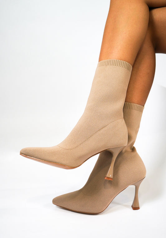 Stivaletto socks beige