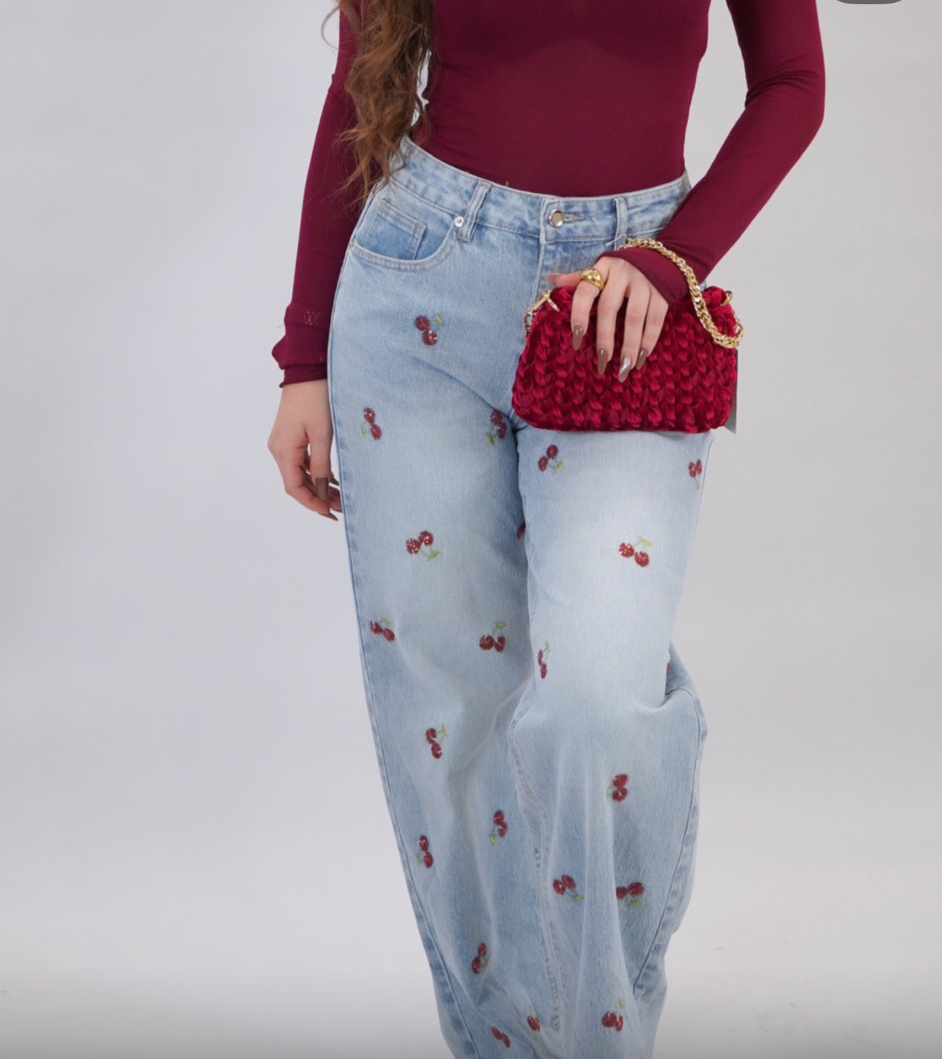 jeans cherry 🍒