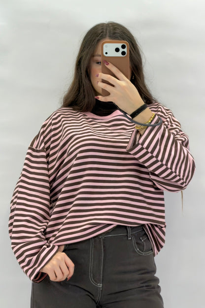 maglia lines felpata