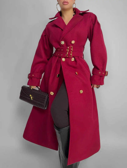 cappotto double belt