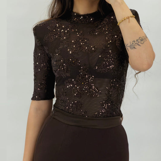 Body glam mezza manica