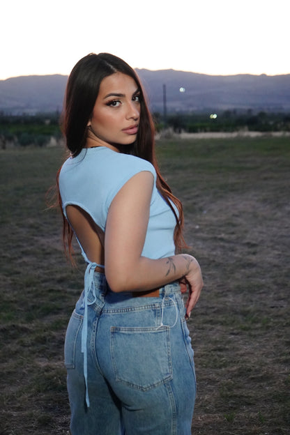 Jeans dusty Wide leg