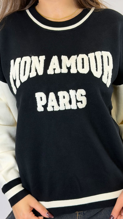 Pullover Mon amour paris