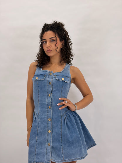 Mini dress roby denim