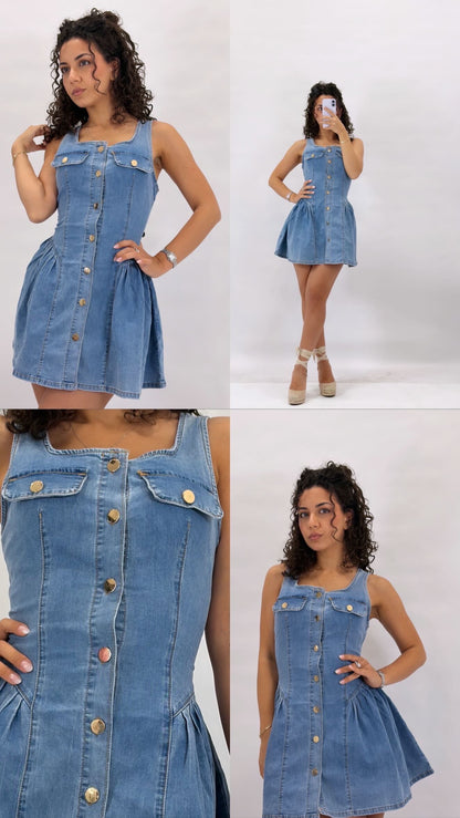 Mini dress roby denim
