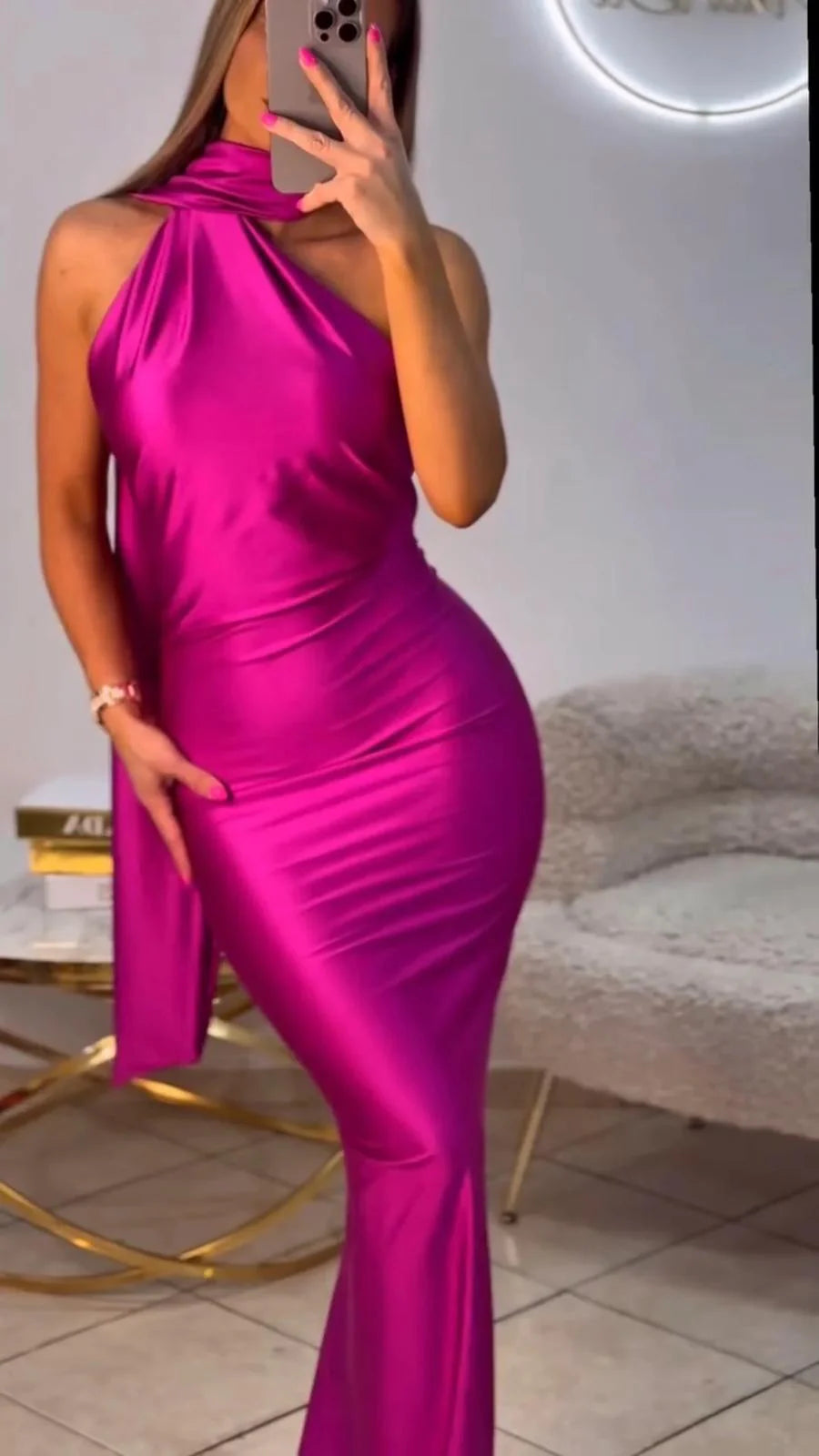 abito lungo monique